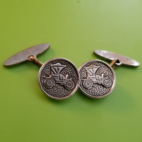 Vintage Car cuff links Ford Model A T steampunk - Picture 5 of 5